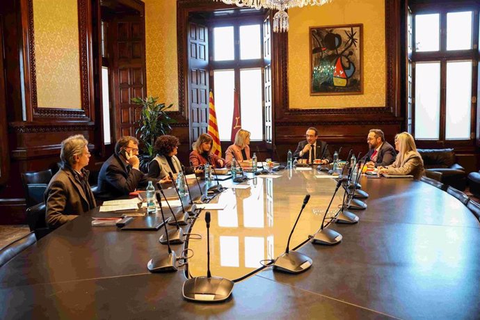 Reunión de la Mesa del Parlament