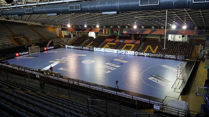 Gradas del Palacio de los Deportes de León