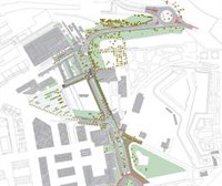 La reurbanización de la Cuesta de la Reina, en Pamplona, creará un carril bici de doble sentido