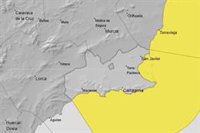 Cartagena y Mazarrón, en aviso de nivel amarillo por fenómenos costeros para la tarde de este viernes
