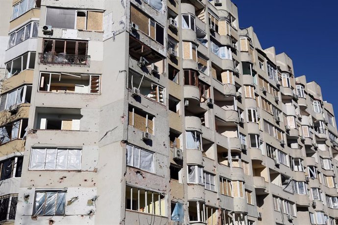 Archivo - Destrozos provocados por la guerra en Odesa (Ucrania).