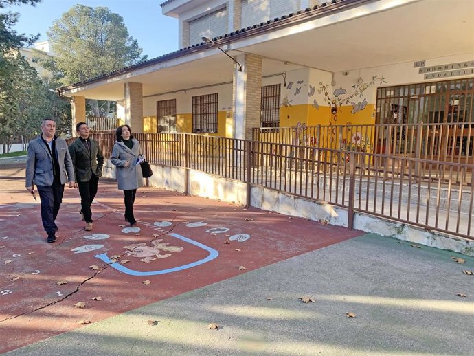 Visita al colegio Santo Domingo.