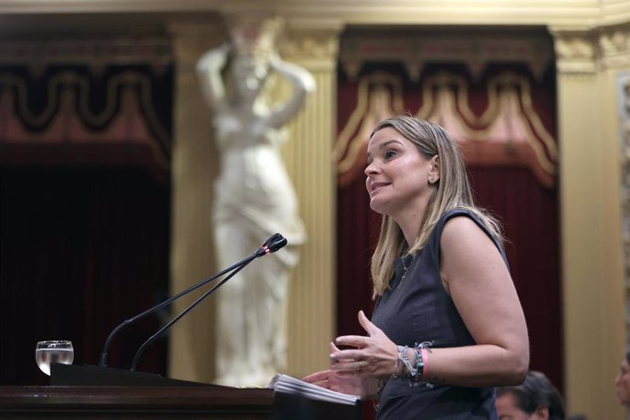 Archivo - La presidenta del Govern Balear, Marga Prohens.