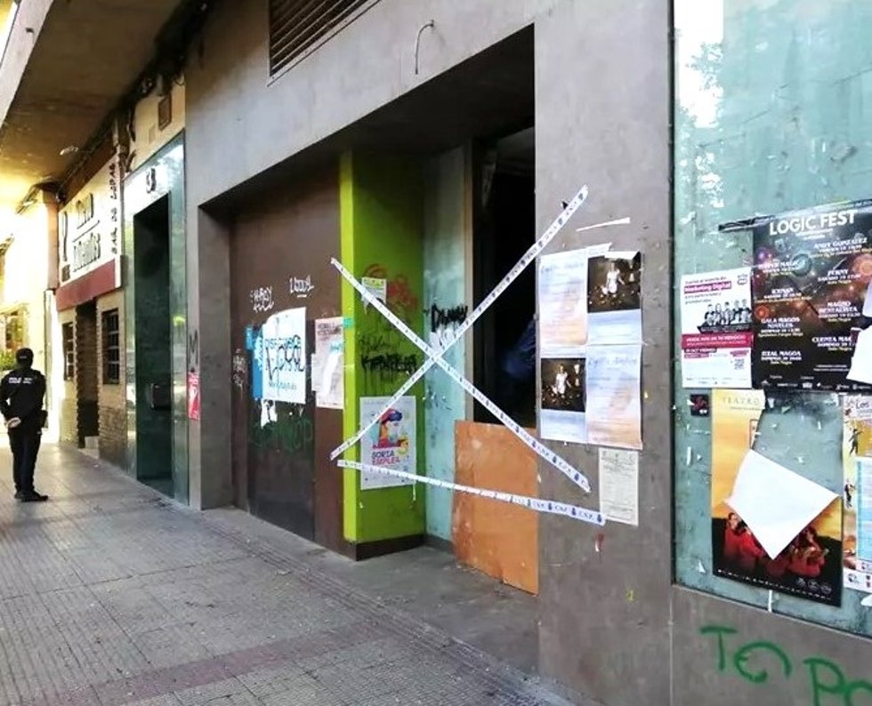 Confirmada como asesinato machista la muerte de una mujer en el incendio de un cajero okupado en octubre en Logroño
