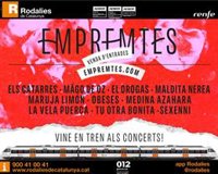 Renfe colaborará con la difusión del festival Empremtes de Barcelona