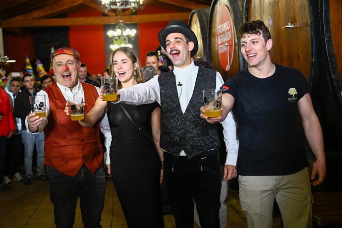 Comienzo de la temporada de sidrerías de Gipuzkoa