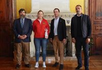El Consell de Mallorca homenajea a la campeona de España sénior de tiro olímpico Maria Antònia Saste