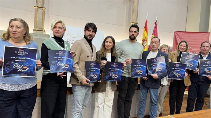 Presentación del Campeonato de Europa de Baile Deportivo que se celebra en España.