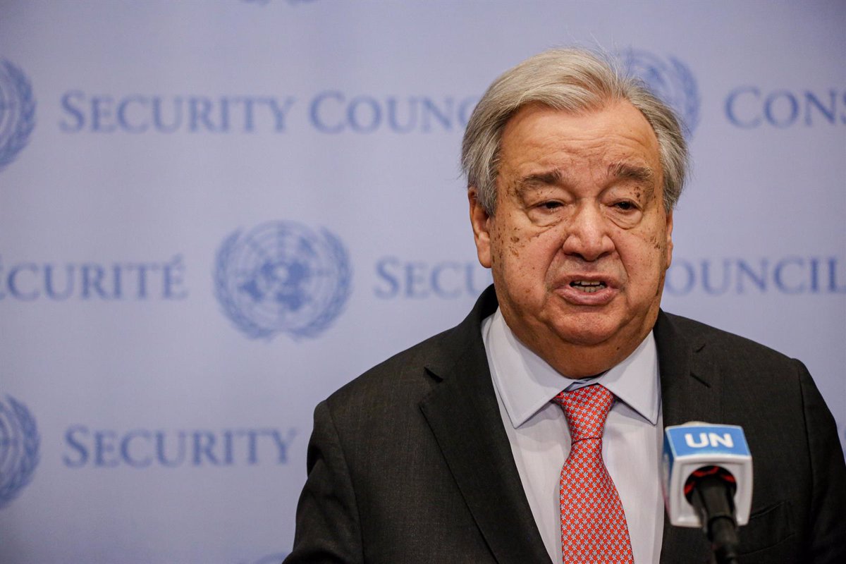 Guterres urges Israel and Hamas to close the ceasefire and hopes for “irreversible” steps towards a Palestinian state