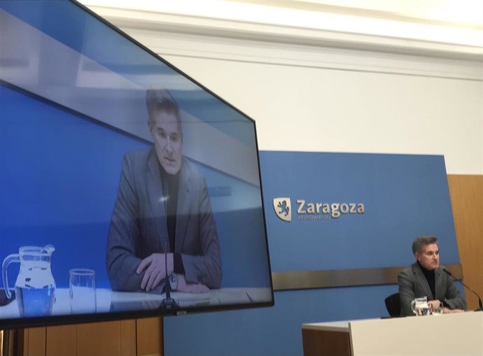 El consejero municipal de Urbanismo del Ayuntamiento de Zaragoza, Víctor Serrano