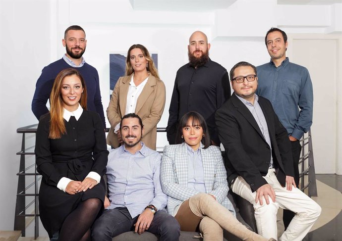 L'equip directiu de la start-up Brickken el 2025