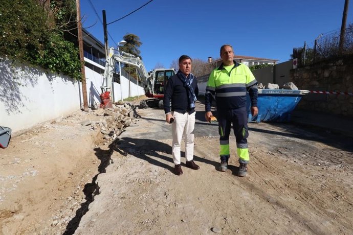 Inicio de las obras de remodelación de la calle Obispo Ascagorta, en la zona de El Tablero.