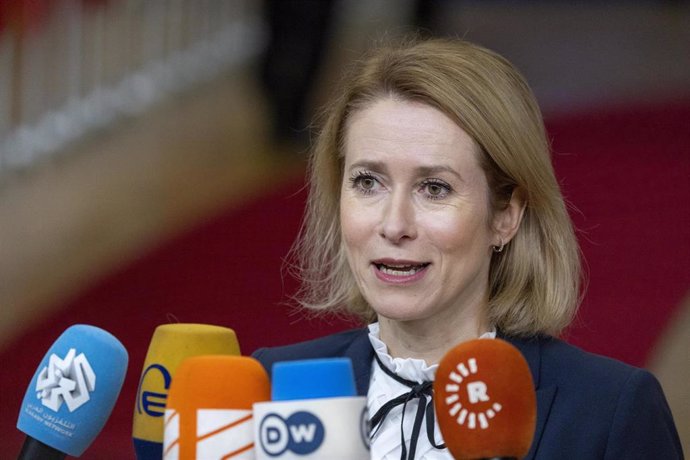 La Alta Representante de la UE para Política Exterior, Kaja Kallas 