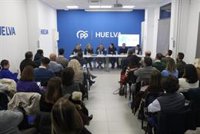 PP celebra un encuentro de trabajo con cargos públicos para "coordinar esfuerzos y poner en marcha acciones" en Huelva