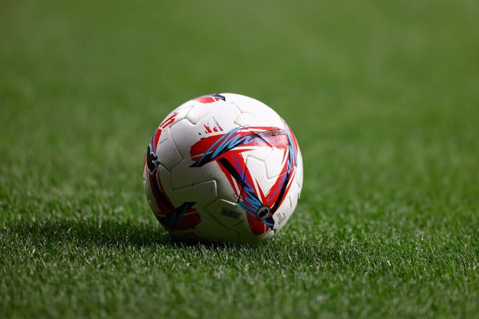 Archivo - Ilustration, ball of the match during the Spanish League, LaLiga EA Sports, football match played between Atletico de Madrid and Valencia CF at Civitas Metropolitano stadium on September 15, 2024, in Madrid, Spain.