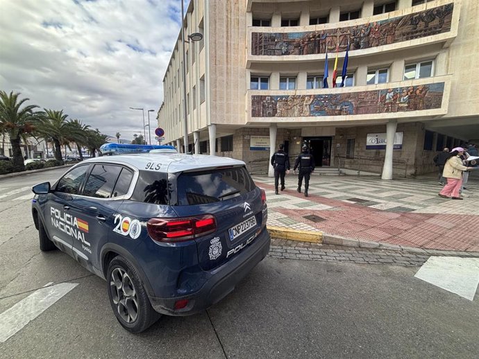 Vehículo de la Policía Nacional de Melilla.