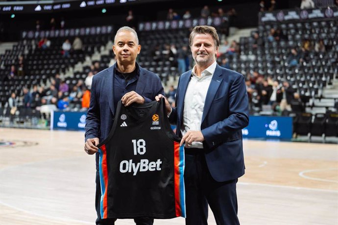 Corey Plummer, Chairman & CEO OlyBet Group & Jérome de Chaunac, Deputy MD - Chief Business Officer, Paris Basketball