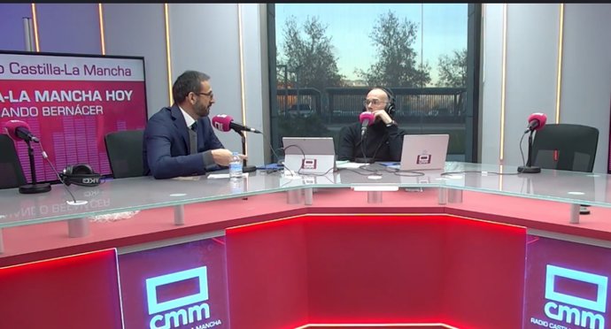 Archivo - Sergio Gutiérrez, en entrevista en RCM