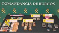 Cuatro detenidos y desmantelados dos puntos de venta de drogas al menudeo en Burgos