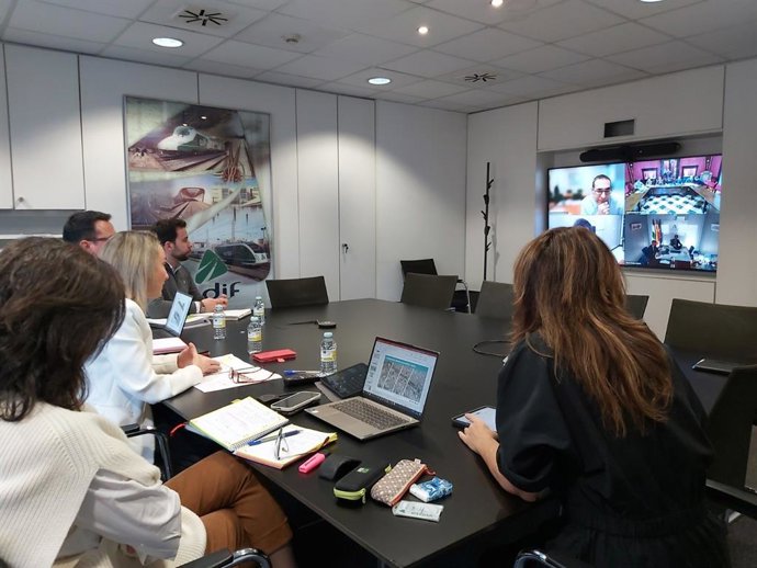 Reunión telemática de la mesa para la integracion del ferrocarril en Granada