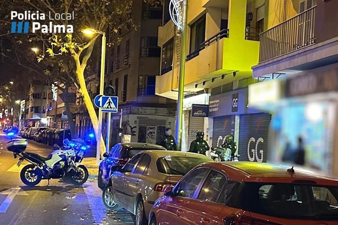 Control del Grupo de Actuación Preventiva (GAP) en establecimientos de Palma