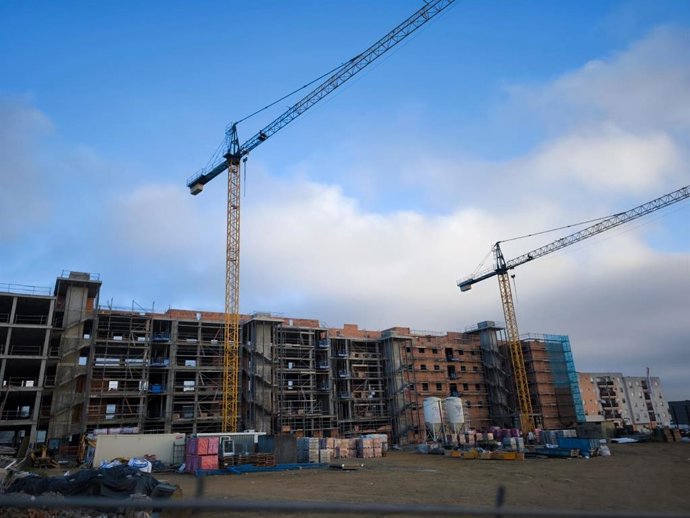 Viviendas en construcción