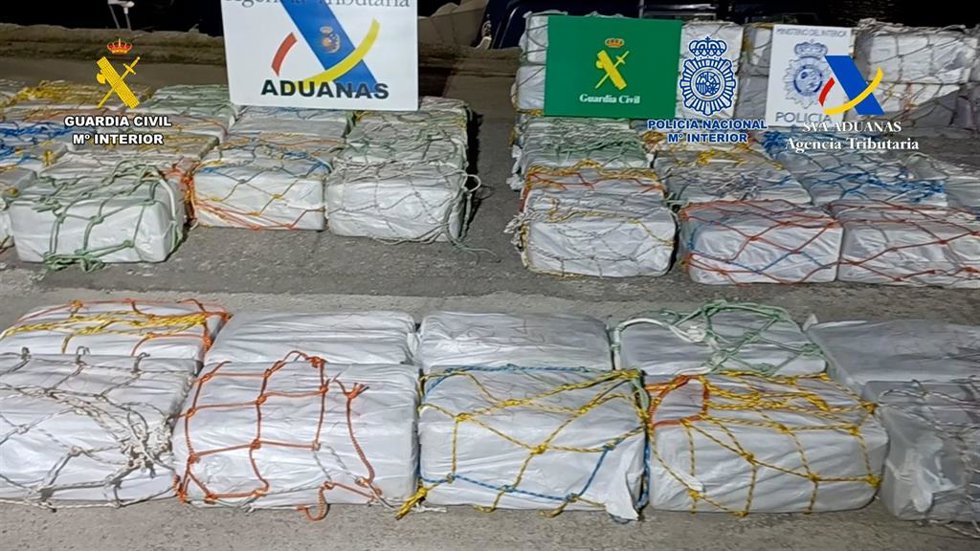Archivo - Imagen de archivo de una intervención de un alijo de cocaína de  grandes dimensiones 