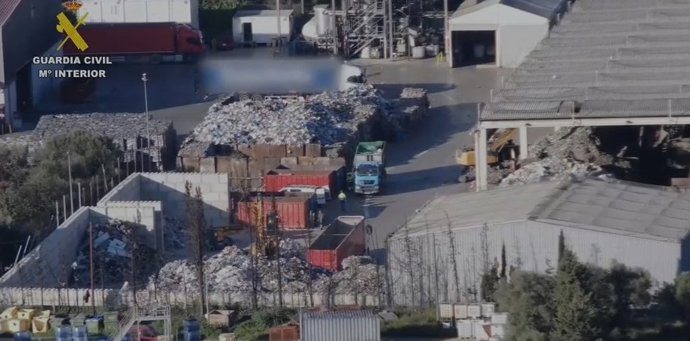 Imagen del vertedero