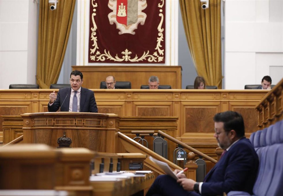 El diputado de Vox Luis Blázquez