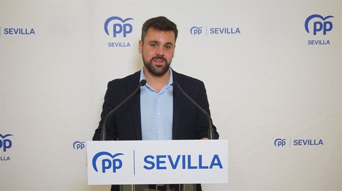 José Ricardo García, secretario general del PP de Sevilla