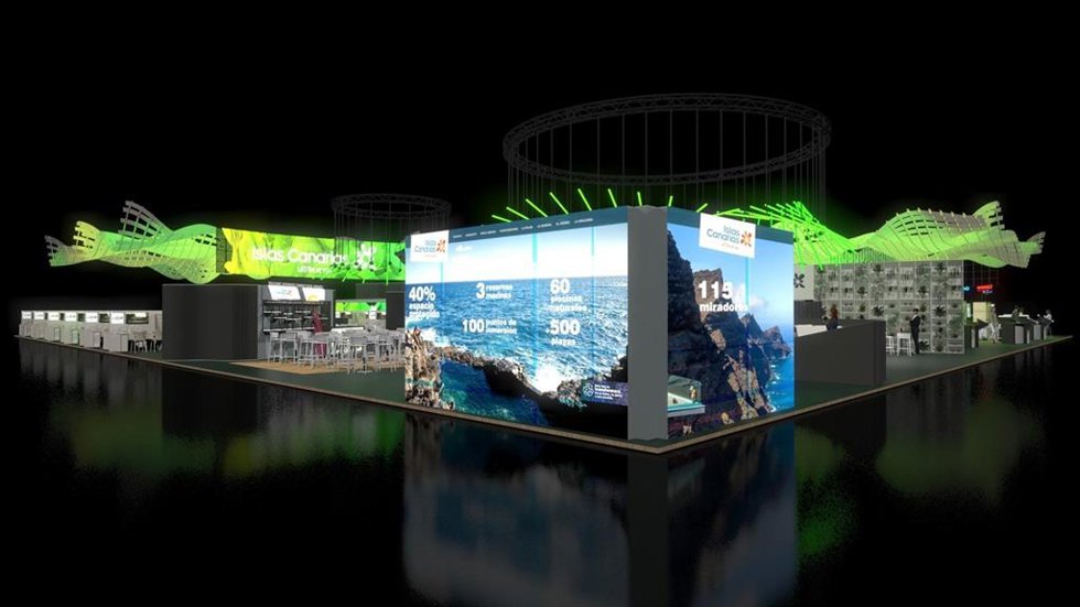Stand de Canarias en Fitur en 2025