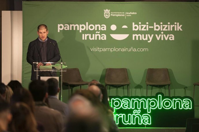 Presentación de la marca municipal creada para el sector turístico de Pamplona