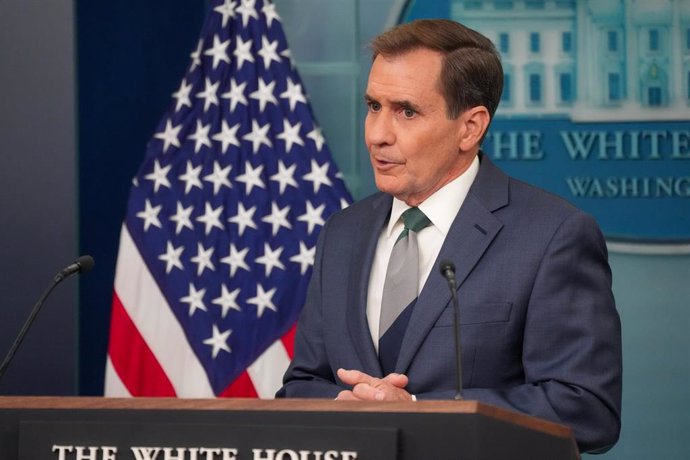 Archivo - El portavoz de Seguridad Nacional de la Casa Blanca, John Kirby