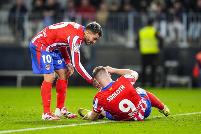 Ángel Correa y Alexander Sorloth 