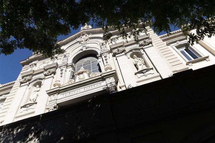 Archivo - La sede del Tribunal Supremo.