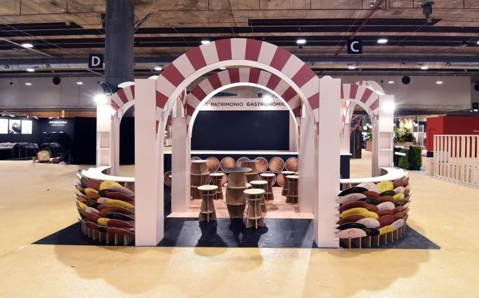 El expositor de Córdoba Patrimonio Gastronómico en Madrid Fusión 2024 que ha sido galardonado.