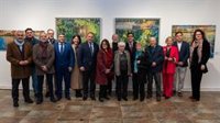 La Diputación de Huelva acoge la inauguración de la exposición '50 años del origen de la Escuela Ayamontina de pintura'