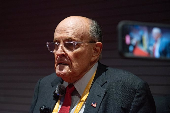 Archivo - El exalcalde de Nueva York y exabogado del presidente Donald Trump, Rudy Giuliani