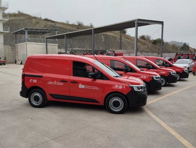 Vehículos de Bomberos.