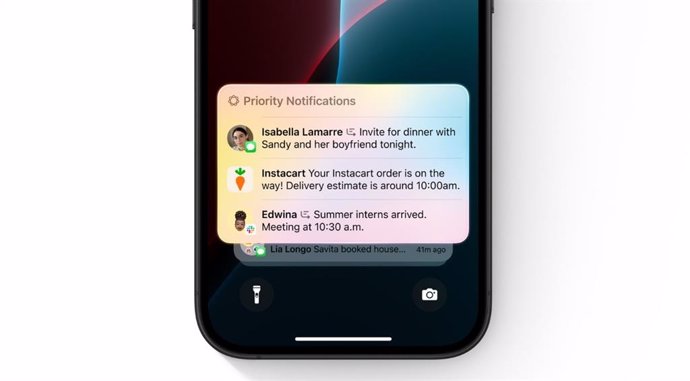 Recurso de notificaciones impulsadas por Apple Intelligence