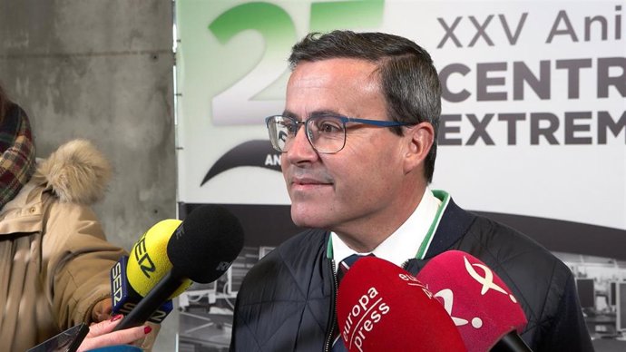 Imagen de archivo del secretario general del PSOE de Extremadura, Miguel Ángel Gallardo