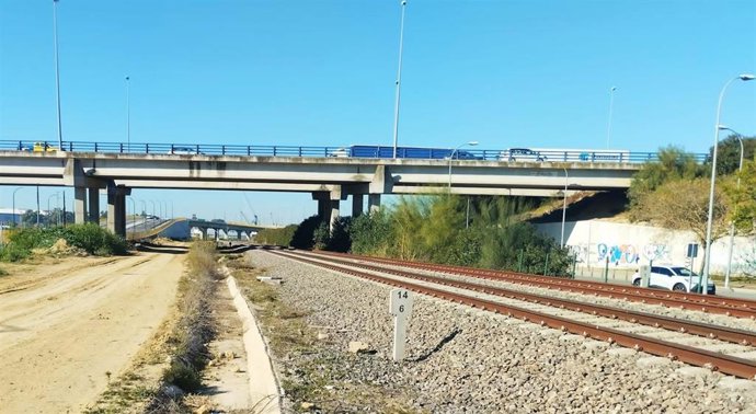 Imagen de recurso en relación con la playa de vías en la zona portuaria.