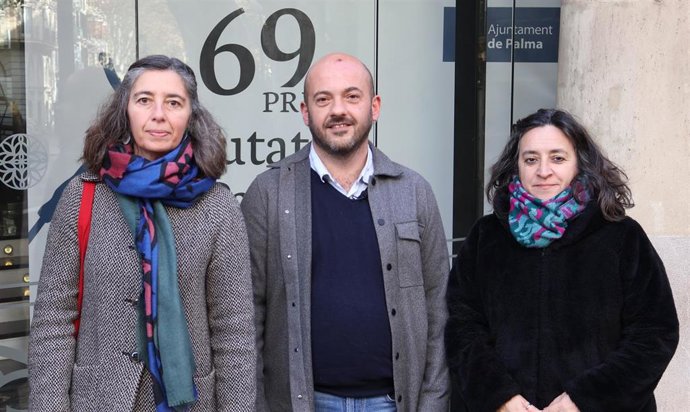 Los regidores de MÉS per Palma.