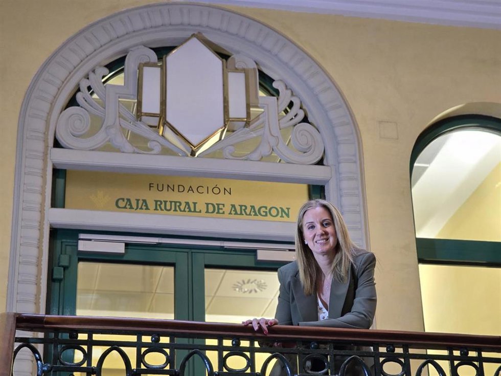 Laura Prada es la nueva direcotora de la Fundación Caja Rural de Aragón.