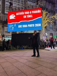 Abel Caballero denuncia "interferencias" del PP y de Rueda para que el gobierno luso "no priorice el AVE Vigo-Oporto"