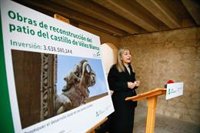 La Junta invertirá 3,87 millones en la reconstrucción del patio del Castillo de Vélez-Blanco (Almería) desde este año
