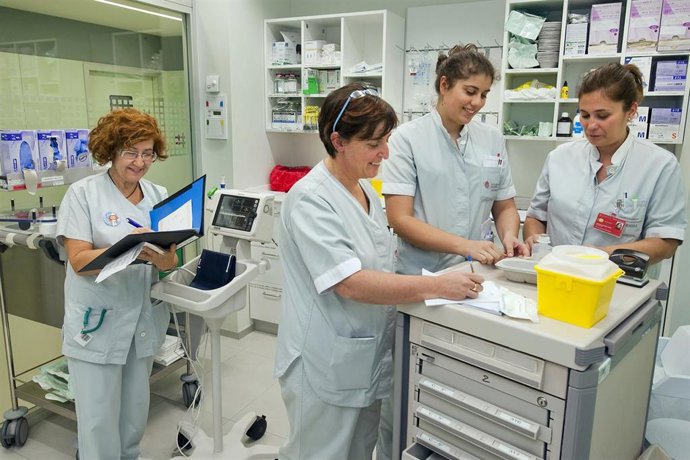 Enfermeras del SNS.