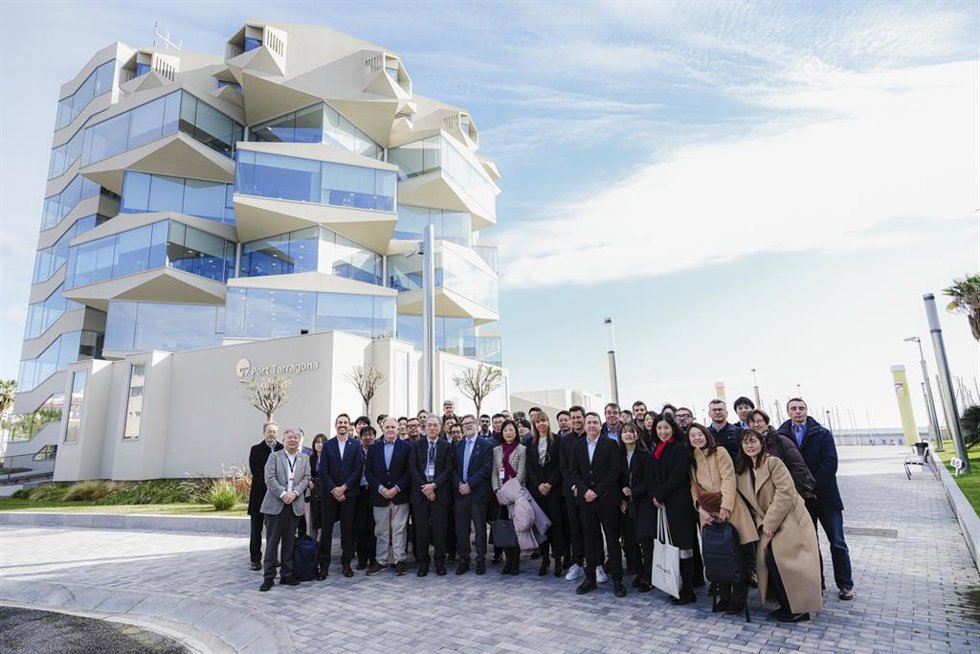 Una delegación de empresas japonesas visita el Port de Tarragona