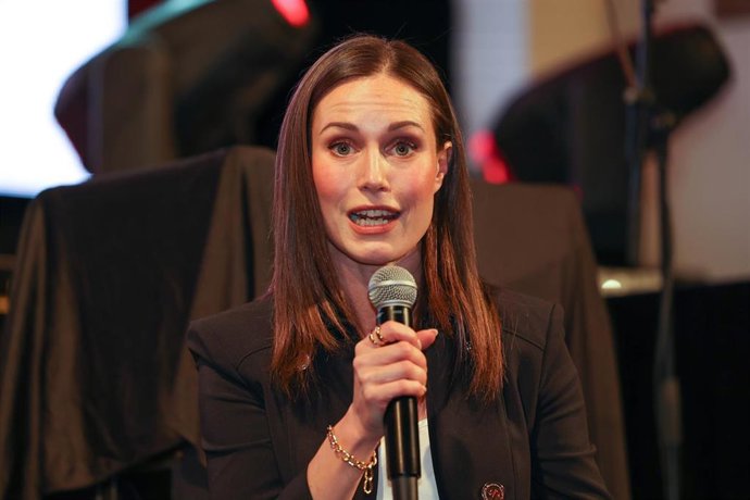 Archivo - Sanna Marin, ex primera ministra de Finlandia