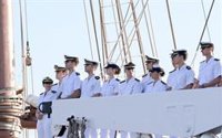 La princesa Leonor atraca en Tenerife a bordo del 'Elcano': casi 250 tripulantes, formación y maniobras hasta julio